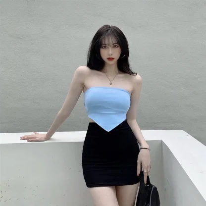 Soft Casual Black Skirt - Image 3