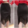 Midi Tassel Black Skirts - Image 5