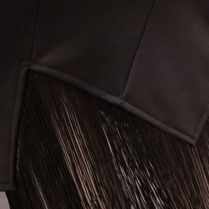 Midi Tassel Black Skirts - Image 3