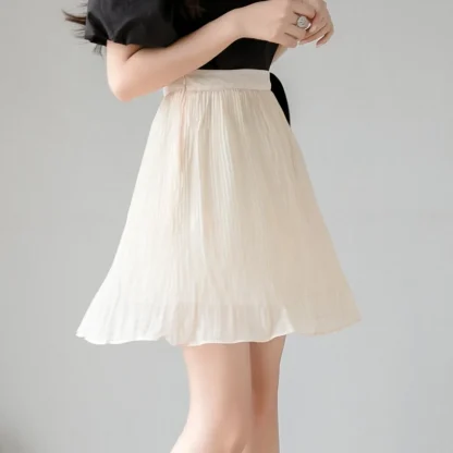 Flowy Mesh Black Skirt - Image 7
