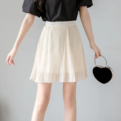 Flowy Mesh Black Skirt - Image 6