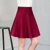 Soft Casual Black Mini Skirts - Image 4