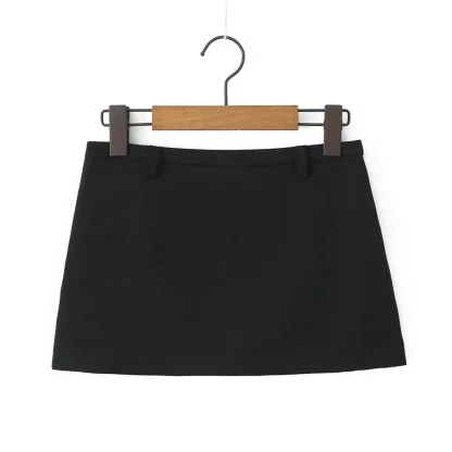 Basic Mini Black Skirt