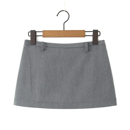 Basic Mini Black Skirt - Image 6