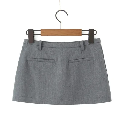 Basic Mini Black Skirt - Image 7