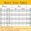 Asymmetric Plaid Back Skirts - Image 7
