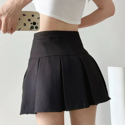 High-waist Black Mini Skirts - Image 3