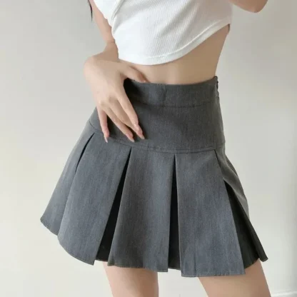 High-waist Black Mini Skirts - Image 4