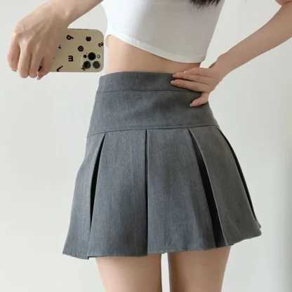 High-waist Black Mini Skirts - Image 6
