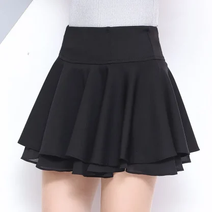 Stretchable Chic Mini Black Skirts