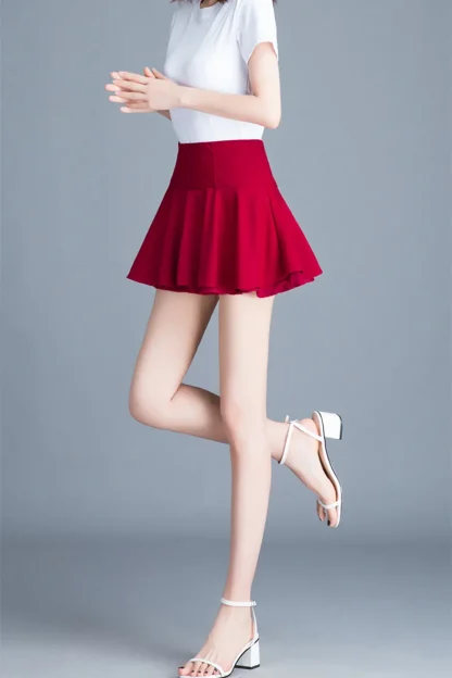 Stretchable Chic Mini Black Skirts - Image 6
