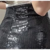 Sexy Sequin Mini Black Skirt - Image 4