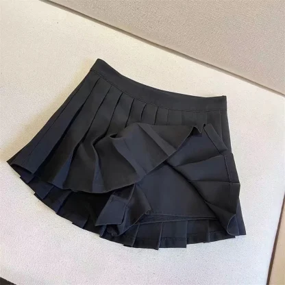 Pleated Tennis Black Skirts - Image 2