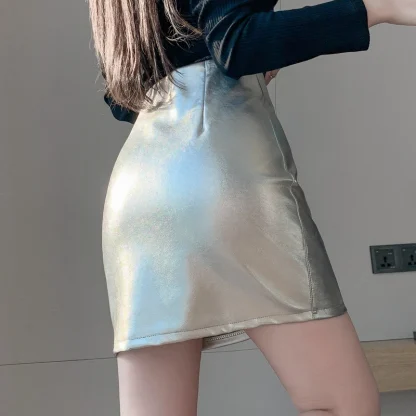Chic Mini Black Skirt - Image 6