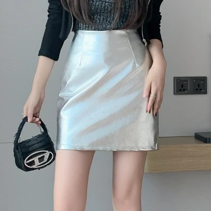 Chic Mini Black Skirt - Image 4