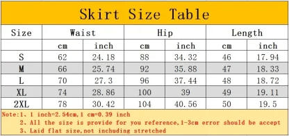 Elastic Waist Pencil Black Skirts - Image 7