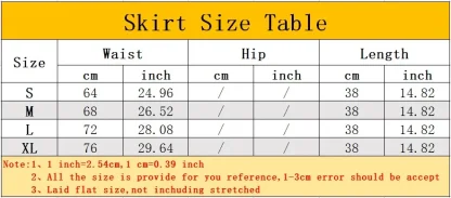 High-waist Flowy Mini Black Skirts - Image 7
