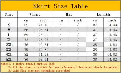 Plus Size High-waist Black Mini Skirts - Image 7