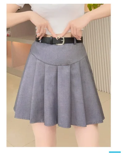 Pleated Mini Black Skirts - Image 5