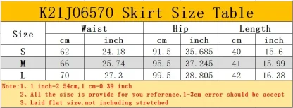 Safety Pin Decor Black Skirt - Image 7