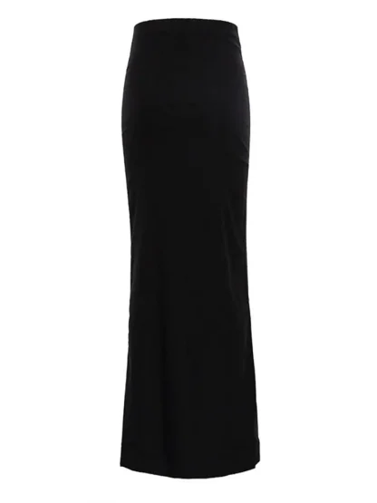 Seamless Elegant Black Skirt - Image 4